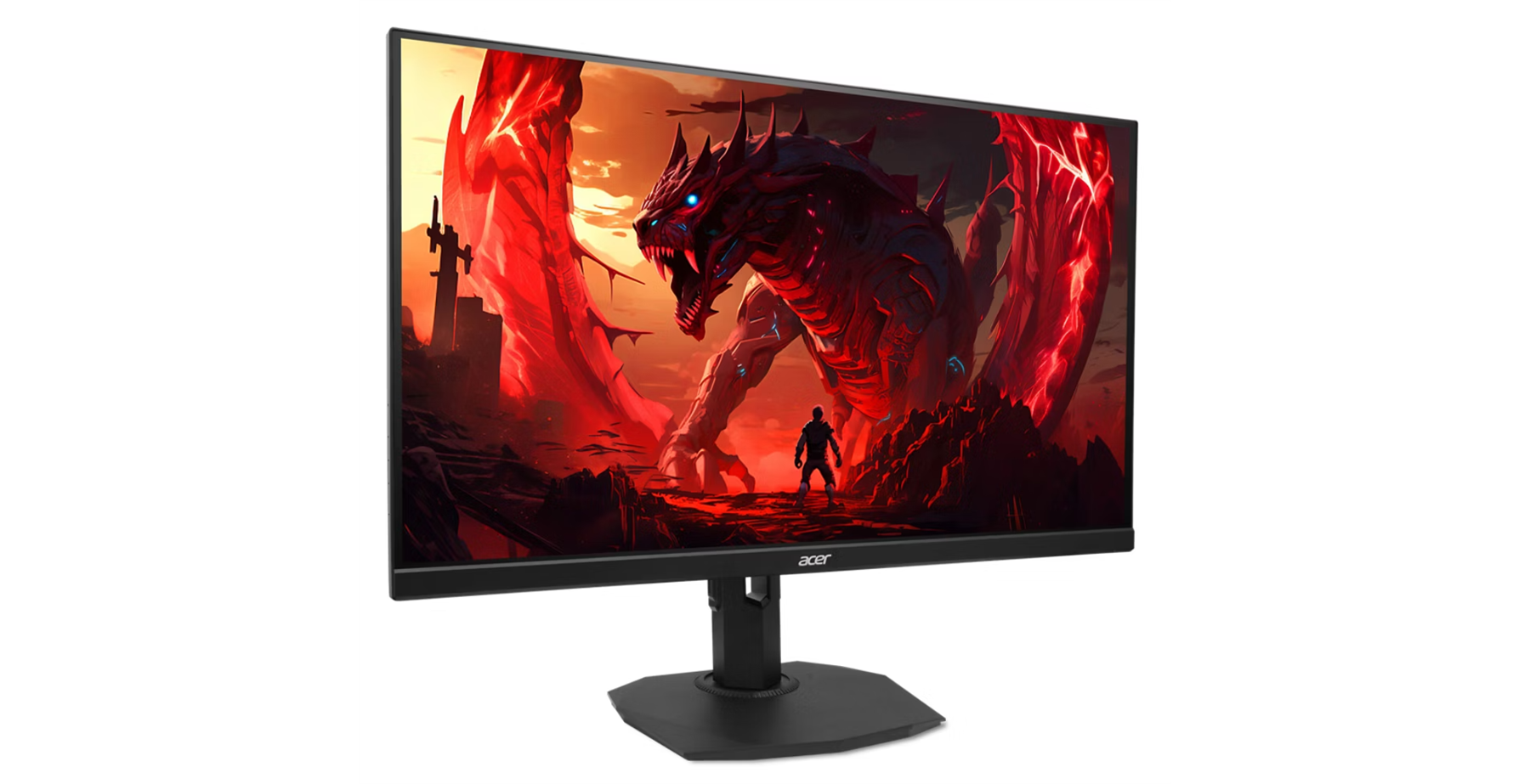 Angle. Acer - Acer Nitro XF273U F3 27" WQHD Monitor, 320Hz, 0.5ms, FreeSync, 99% sRGB, HDMI 2.1, DisplayPort.