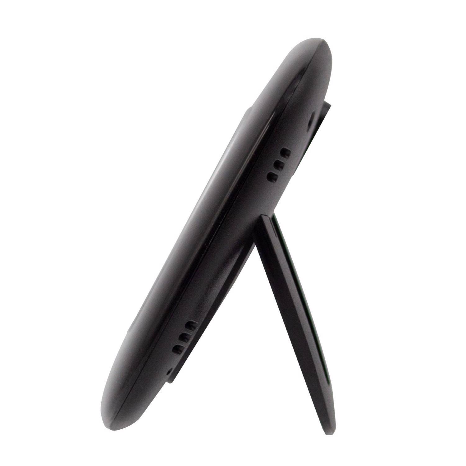 Left. Taylor - Taylor Hygrometer/Temperature/Time Digital Thermometer Plastic Black 4.75 in..