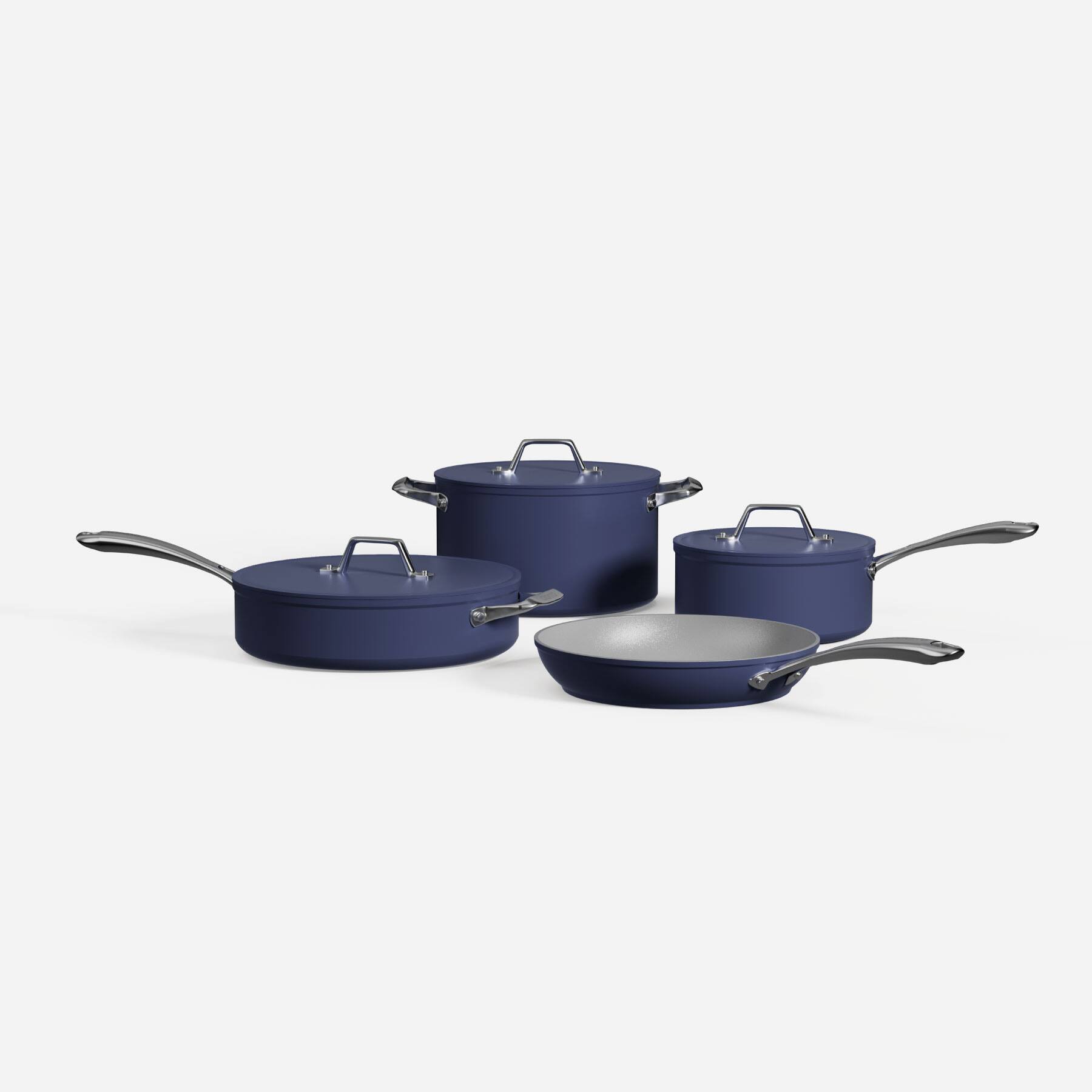 Alt View 5. Ciarra - Beyond 4-Piece Cookware Set - Midnight Dream.