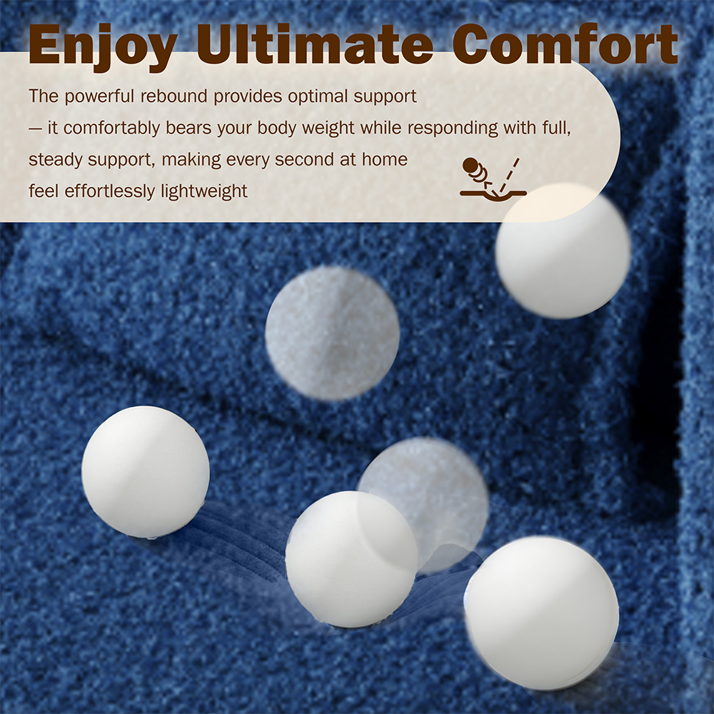 Enjoy Ultimate Comfort

The powerful rebound provides optimal support — it comfortably bears your body weight while responding with full, steady support, making every second at home feel effortlessly lightweight