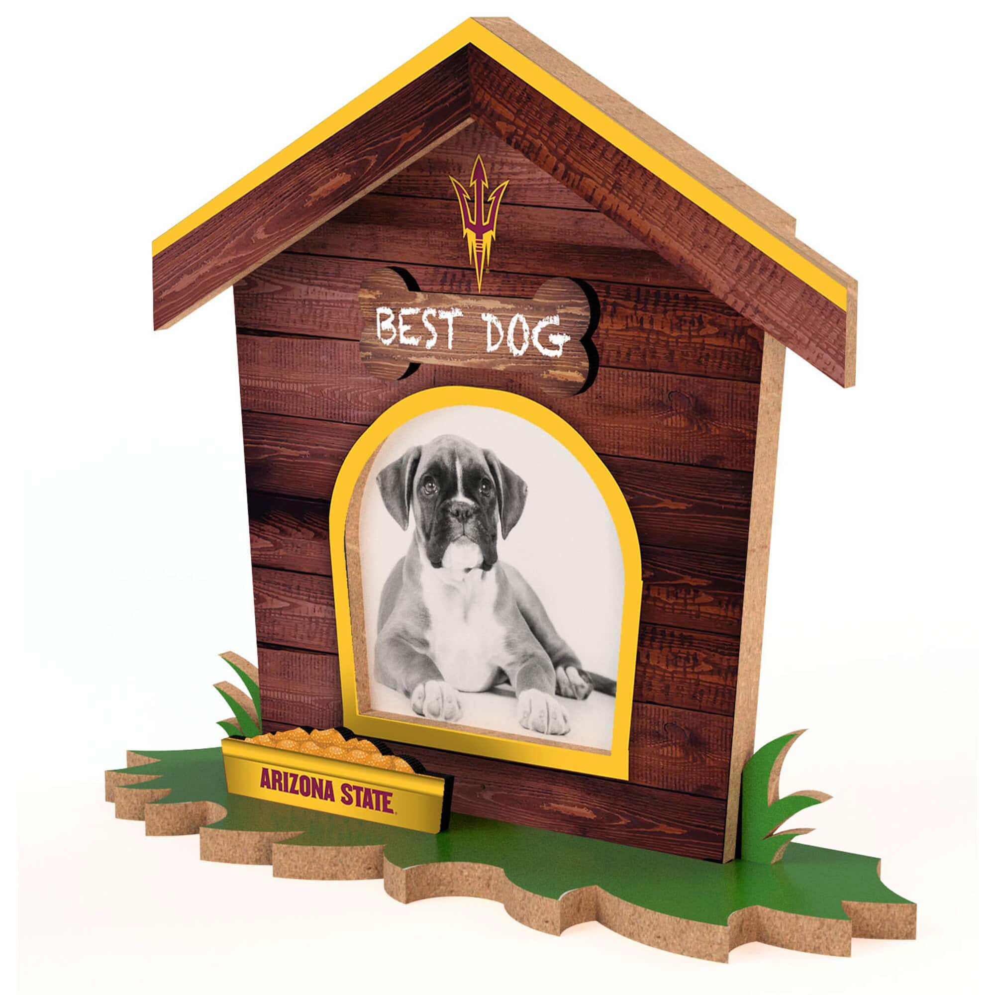 Fan Creations - Arizona State Sun Devils Dog House Photo Frame - Multicolor price history on PriceWatchPro