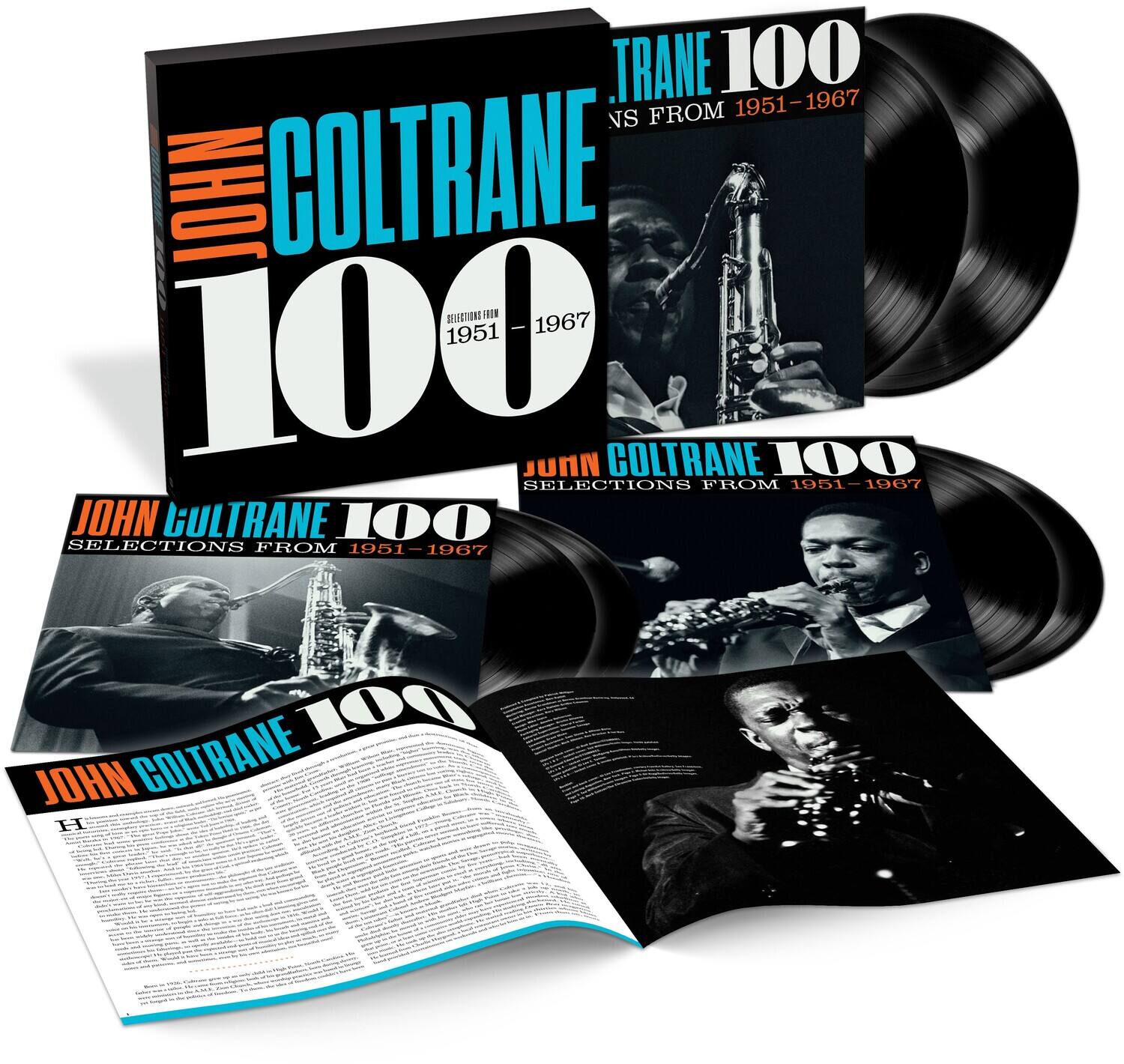 JOHN COLTRANE 100 SELECTIONS FROM 1951-1967