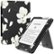 Alt View 11. SaharaCase - Hand Strap Series Folio Case for Amazon Kindle Paperwhite (11th Generation - 2021-2023 release) - Black Floral.