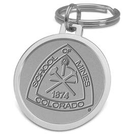 Jardine - Colorado School of Mines Orediggers Team Logo Split-Wire Key Ring - Silver