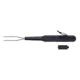 Taylor - Black/Silver Plastic/Stainless Steel Digital Fork Thermometer