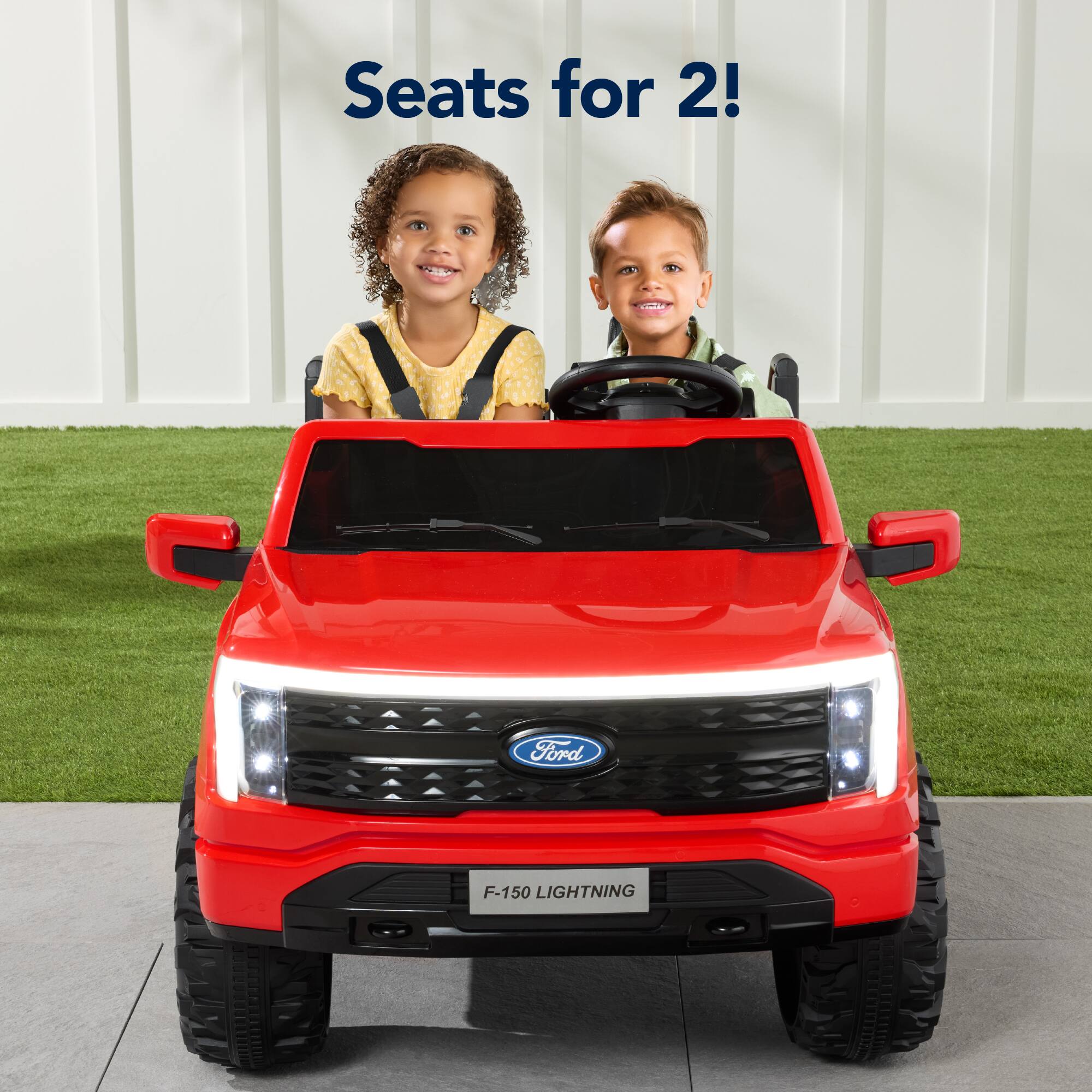 Seats for 2! Ford F-150 Lightning