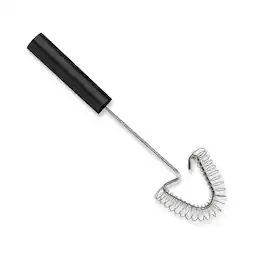Rada - Cutlery Handi-Stir Whisk with Spring Face, Handle - Black