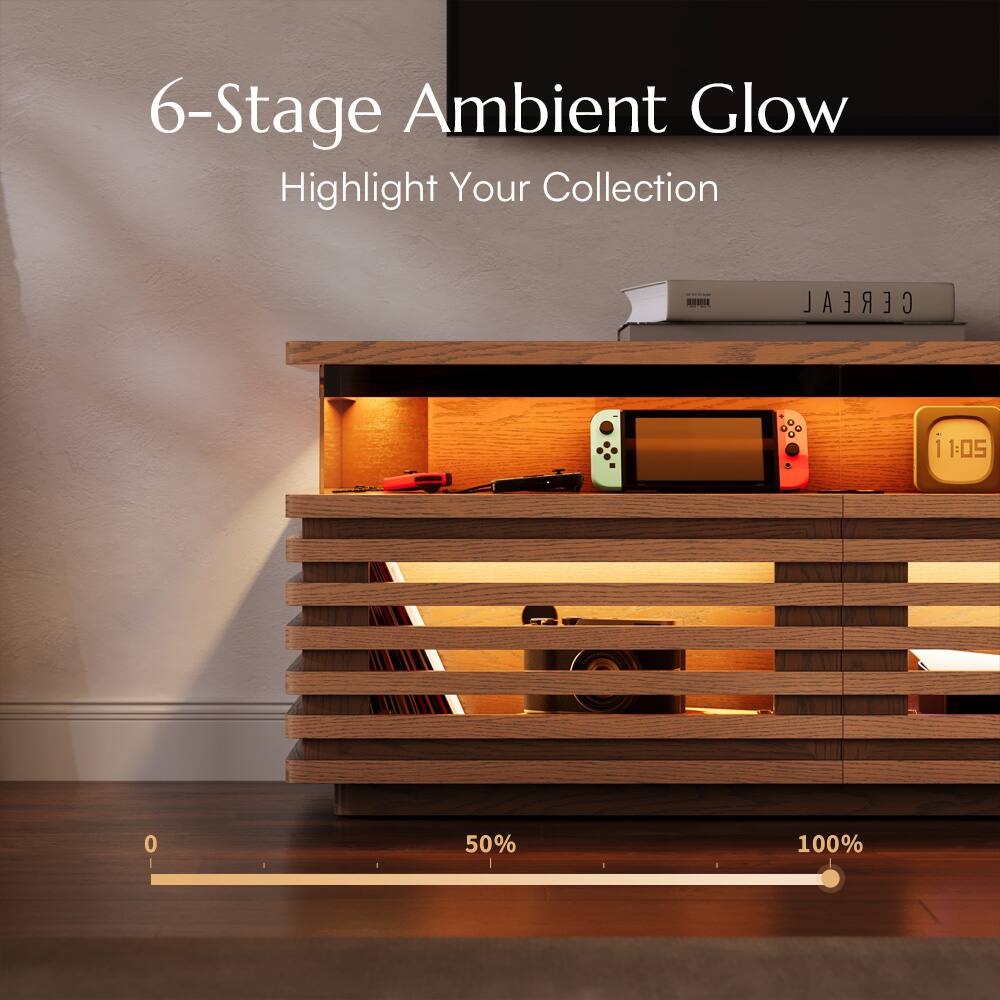 6-Stage Ambient Glow  
Highlight Your Collection
