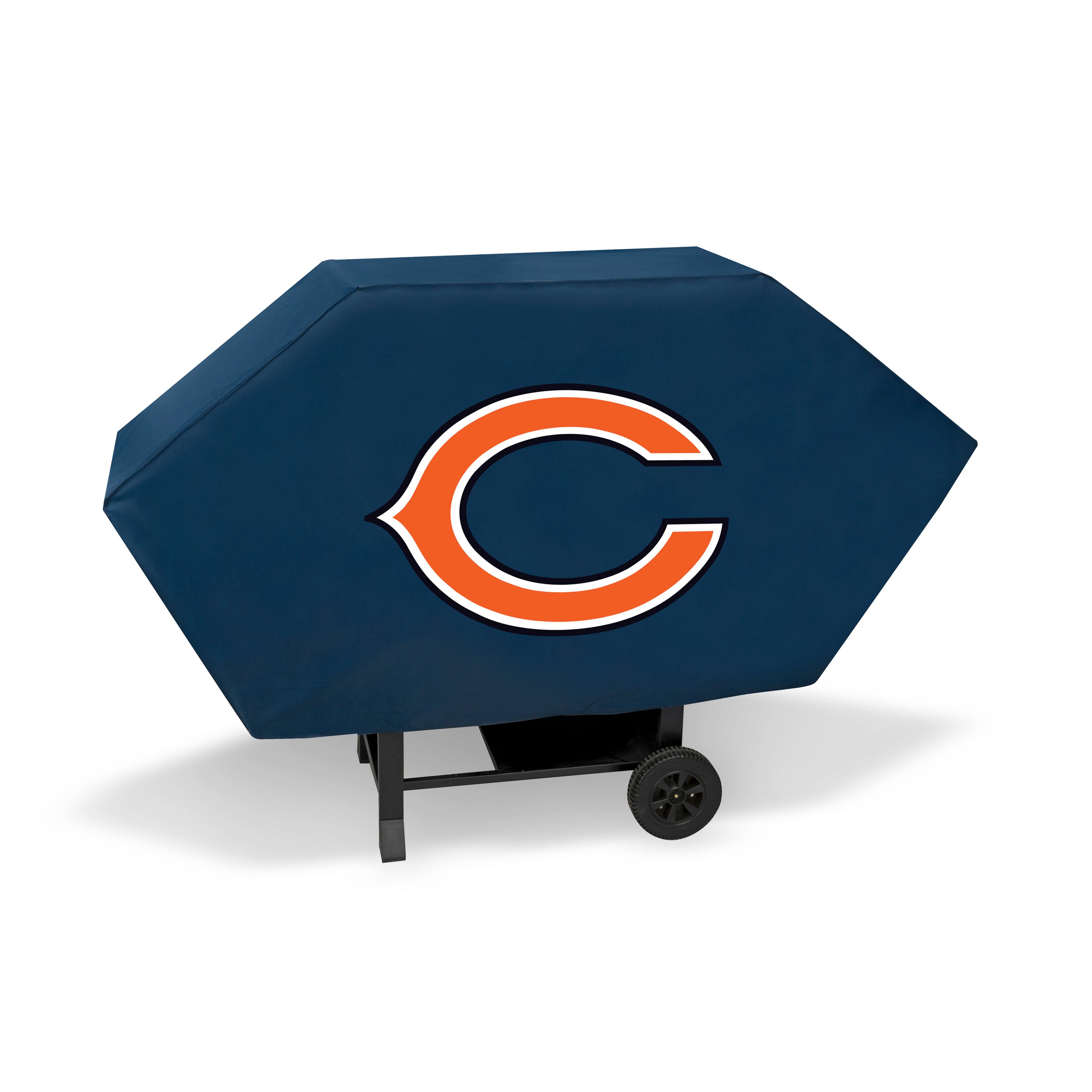 Front. Rico Industries - Chicago Football Bears Executive Heavy Duty BBQ Barbecue Grill Cover - Multi.