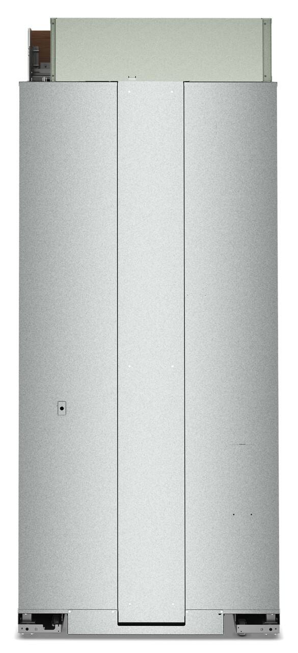 Alt View 9. KitchenAid - 36" wide 20.8 cu. ft.  Built-In Panel-Ready (not included) French Door Bottom Mount Refrigerator with Platinum Interior - Panel Ready.