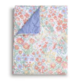 Greenland Home Fashions - 100% Cotton Face 100% Microfiber Alice Accessory Throw - Pastel