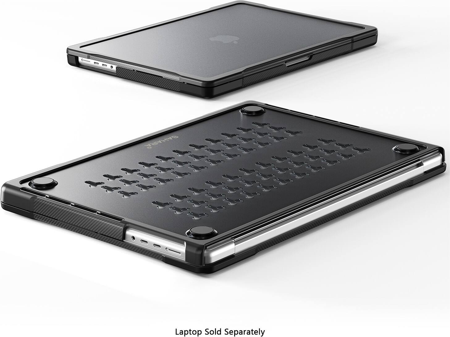 The text on the image reads "SANARA Laptop Sold Separately."