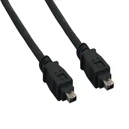 Sanoxy - 10ft IEEE 1394a FireWire 400 4-pin to 4-pin - Black