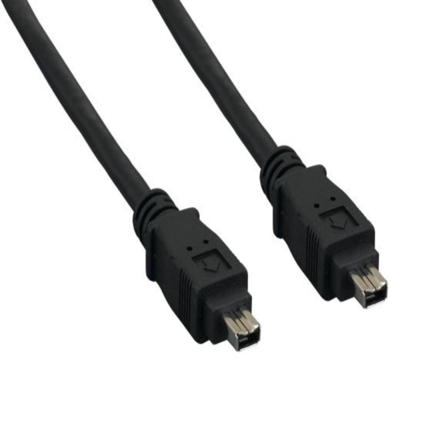 Sanoxy - 10ft IEEE 1394a FireWire 400 4-pin to 4-pin - Black