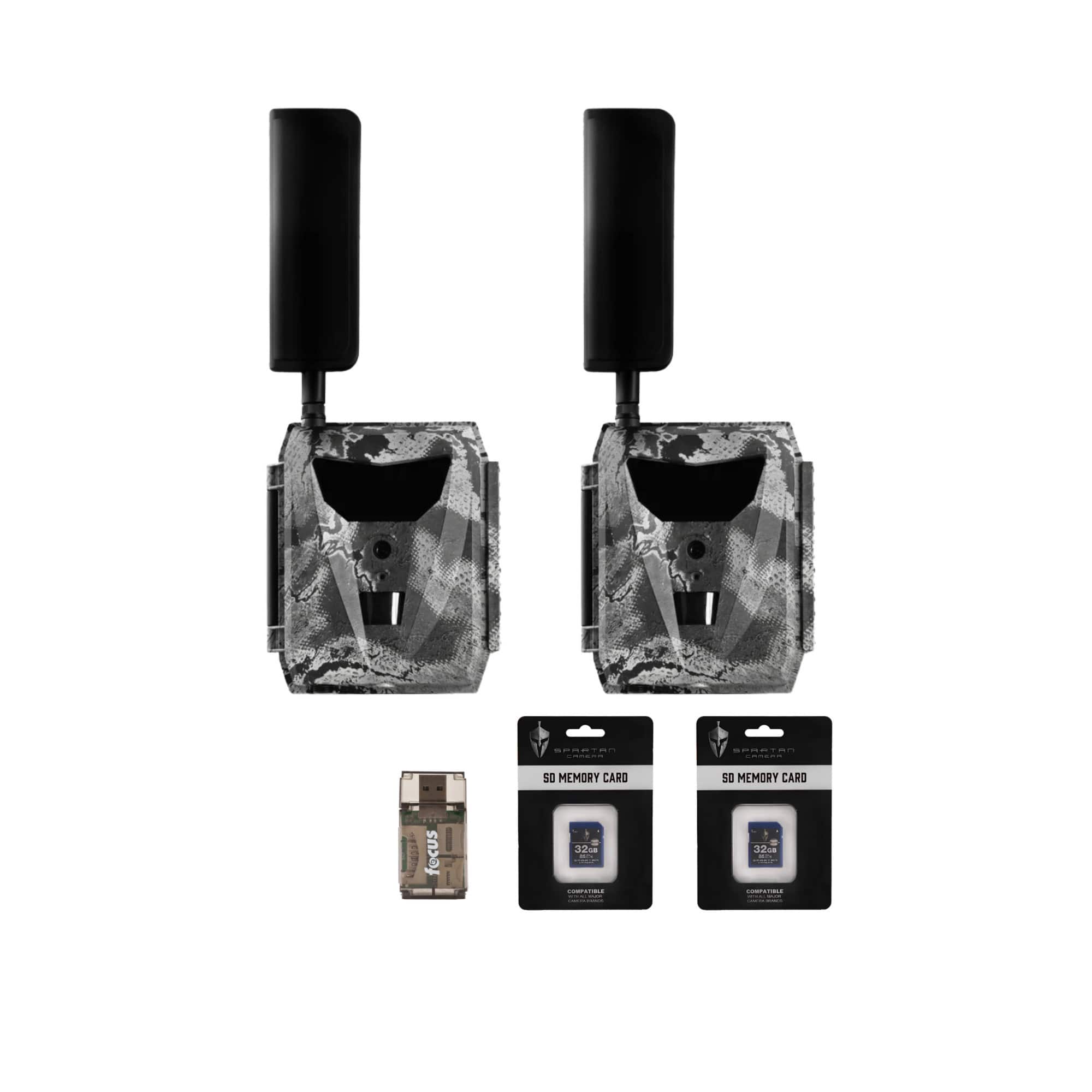 Bundle - Spartan Camera - Spartan GoLive 4G/LTE 1080p Trail Camera (Verizon, 2 Pack)