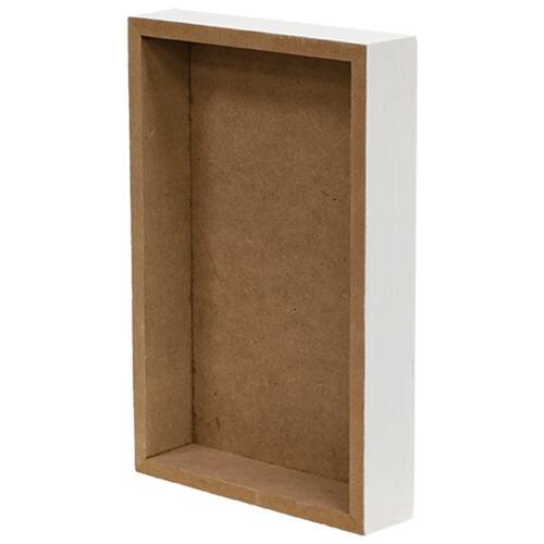 Left. BreeBe - Spring Time Love Grows Here Bunny Box Sign - Multicolor.