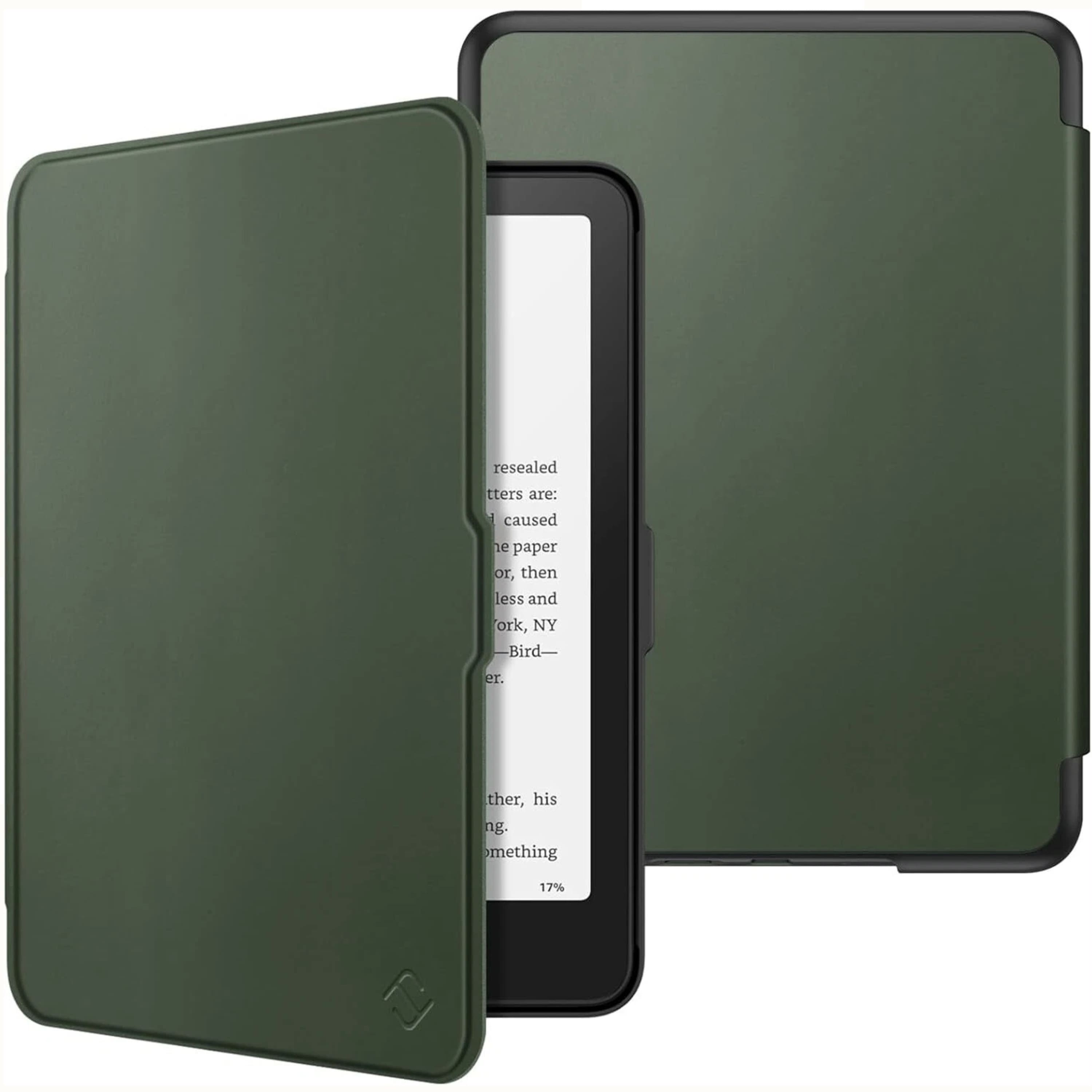 Kitcheniva - Premium Slim Case for Kindle Paperwhite 12th Gen 2024 With Auto Wake Sleep Alpine - Green