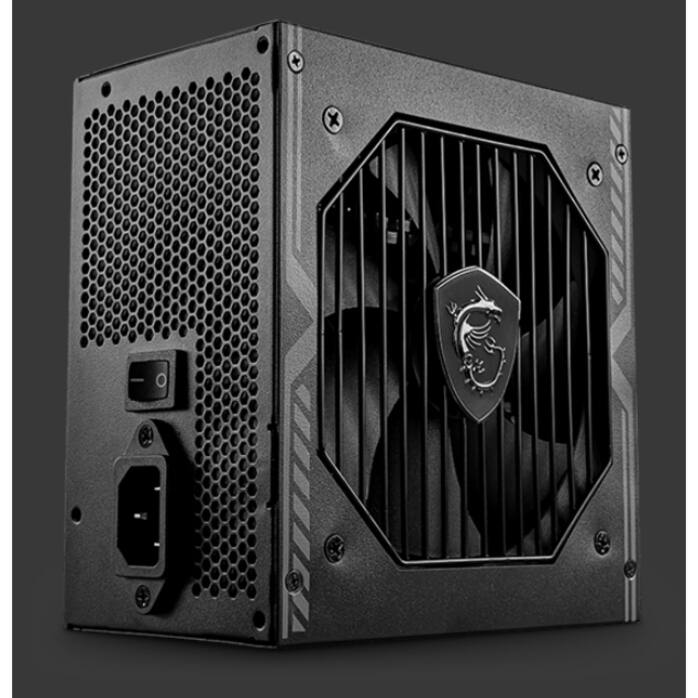 Alt View 1. MSI - MSI MAG A550BN 550W Power Supply - 120 V AC, 230 V AC Input - 3.3 V, 5 V, 12 V, -12 V Output - 1 +12V Rails - 1 Fan(s) -.