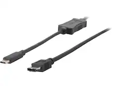 Front. StarTech.com - StarTech.com USB C to eSATA Cable, 3 ft (1m), USB 3.0 (5Gbps) for HDD/SSD/ODD.