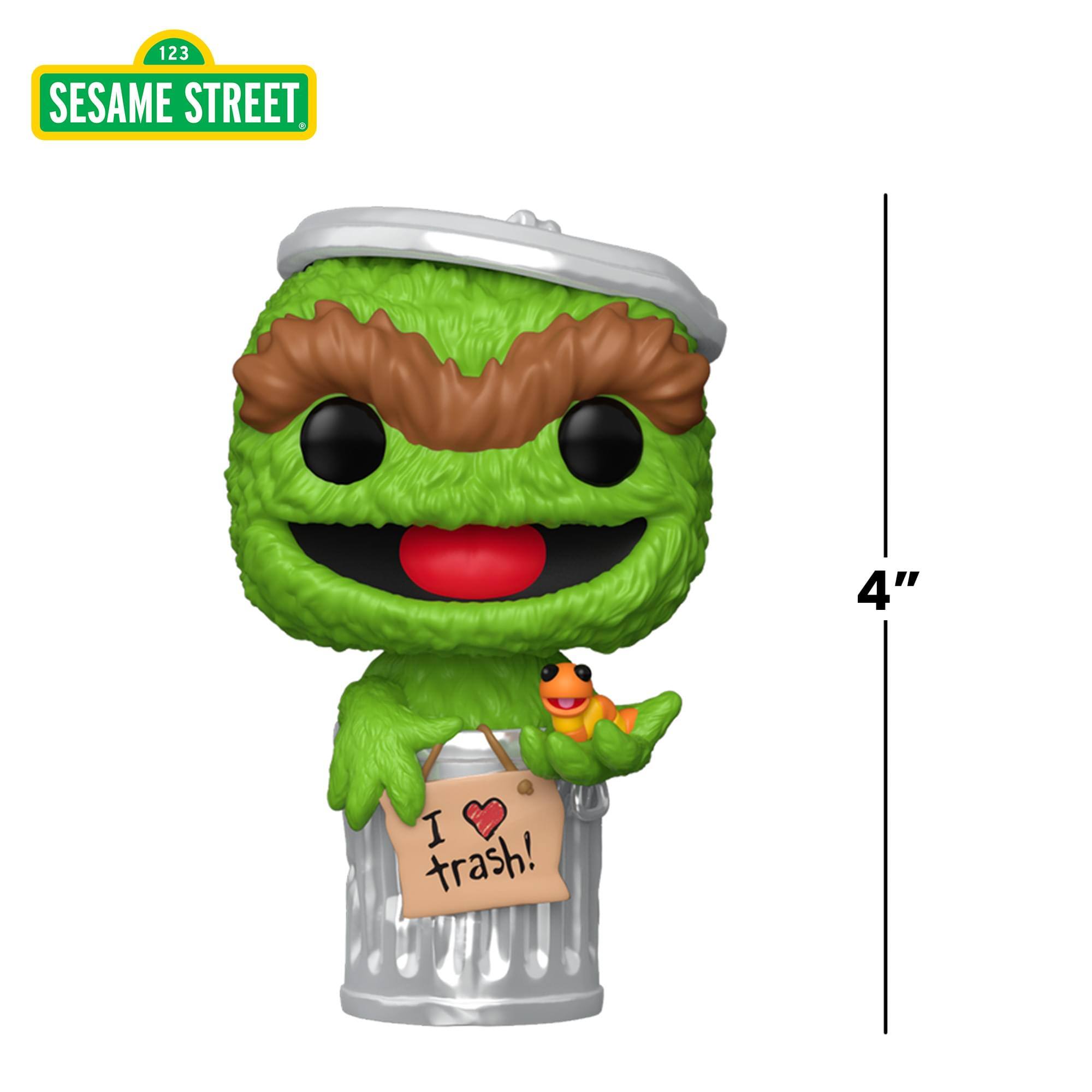 123 SESAME STREET  
4"  
I ❤️ trash!