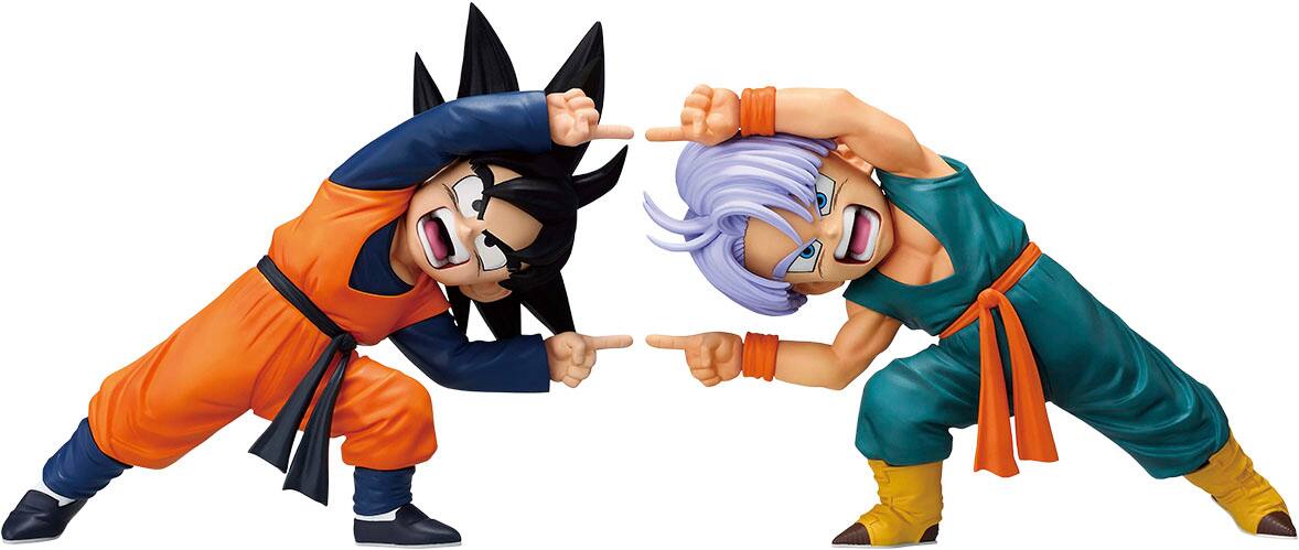 Bandai - Son Goten & Trunks (Battle of the Super Saiyan) - Dragon Ball Z - Masterlise Ichibansho 3.5" Figures