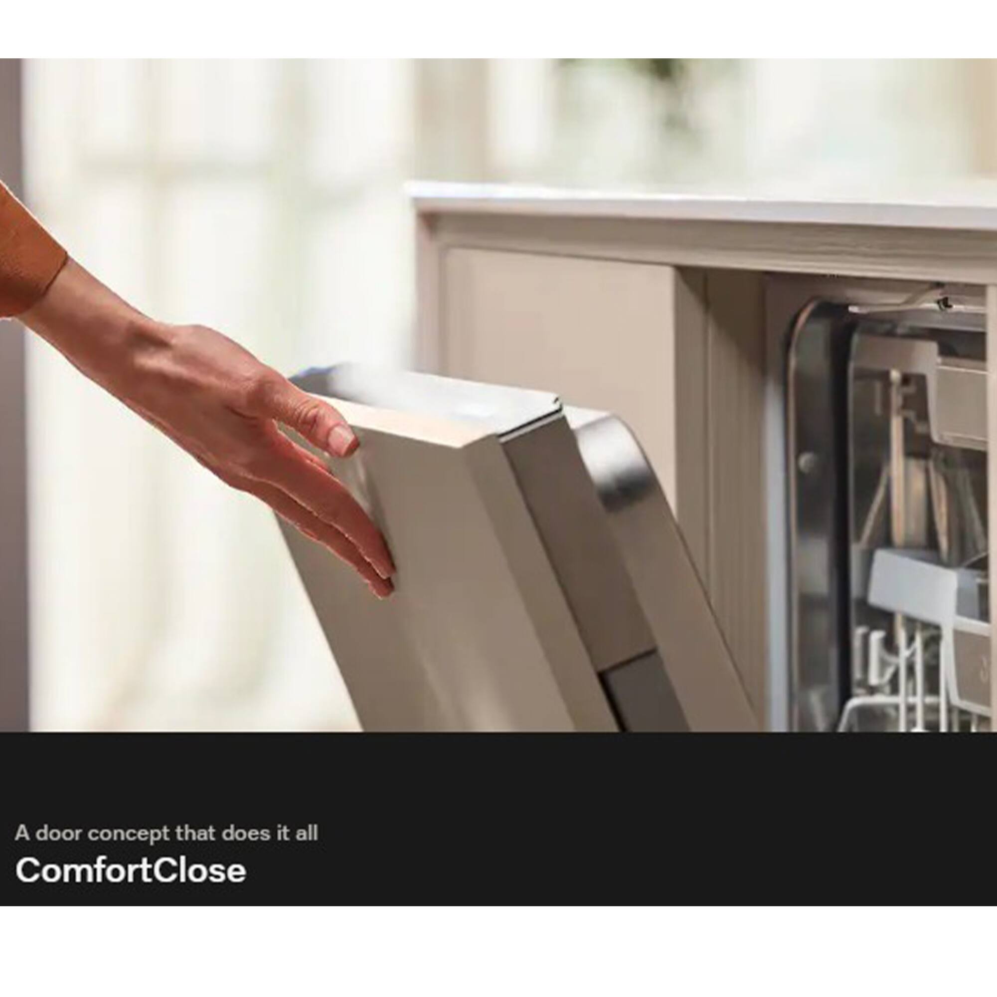 A door concept that does it all  
ComfortClose