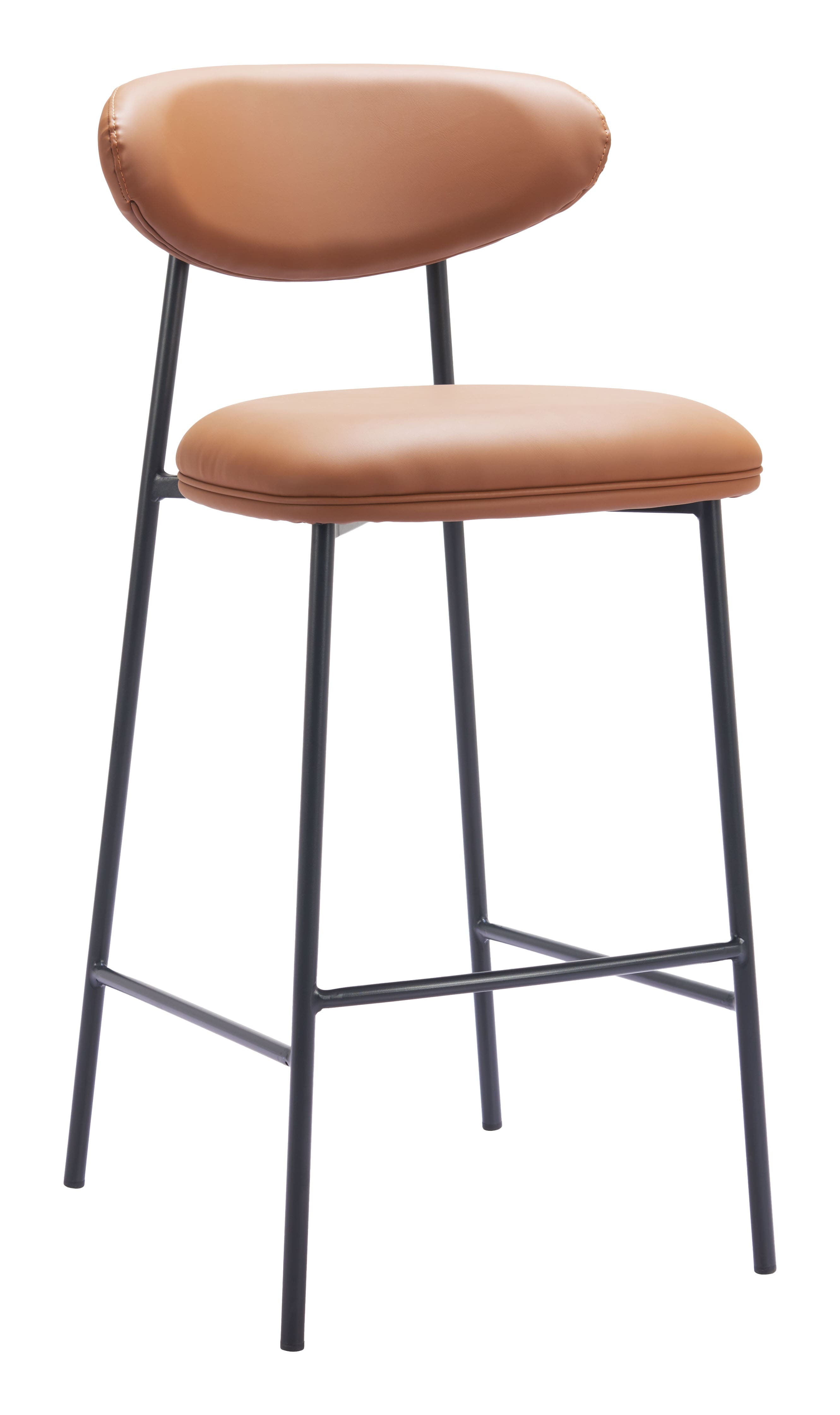 Hivvago - Rorun Barstool (Set of 2) - Brown