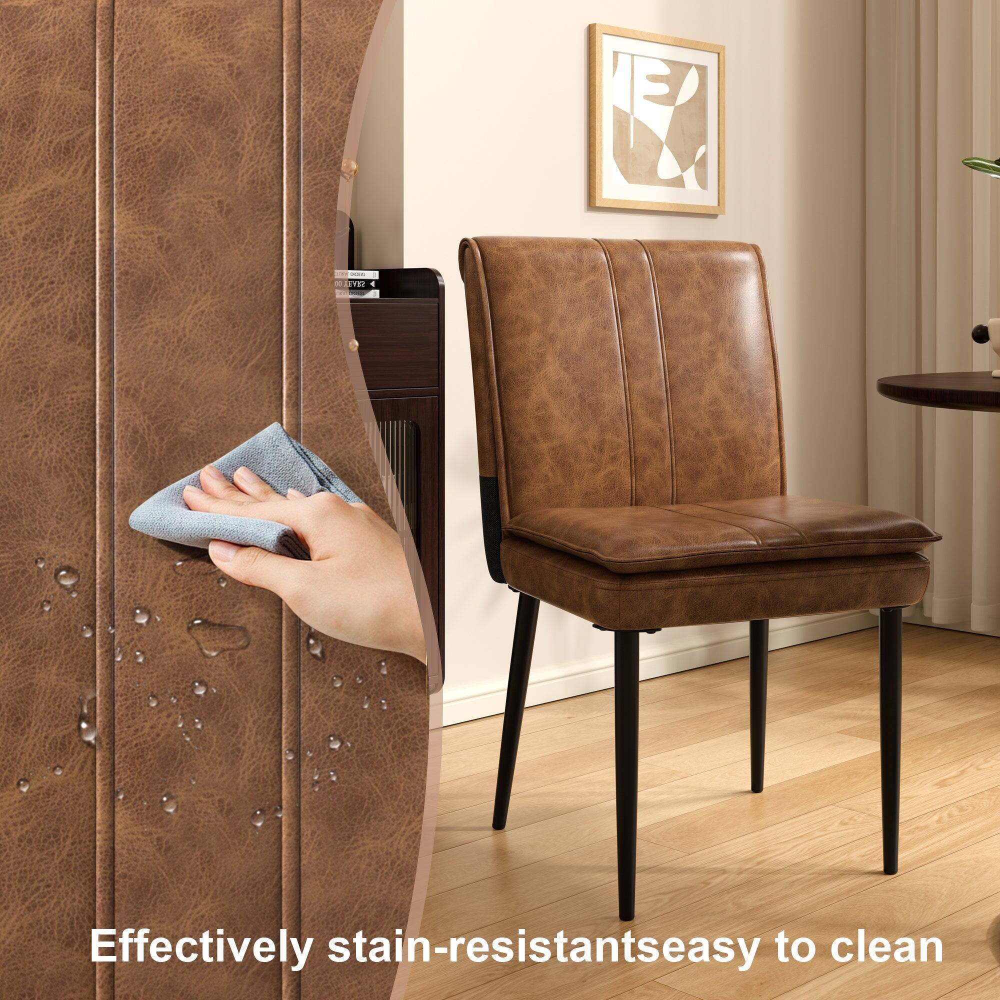 - CAVED 4 Effectively stain-resistant, easy to clean