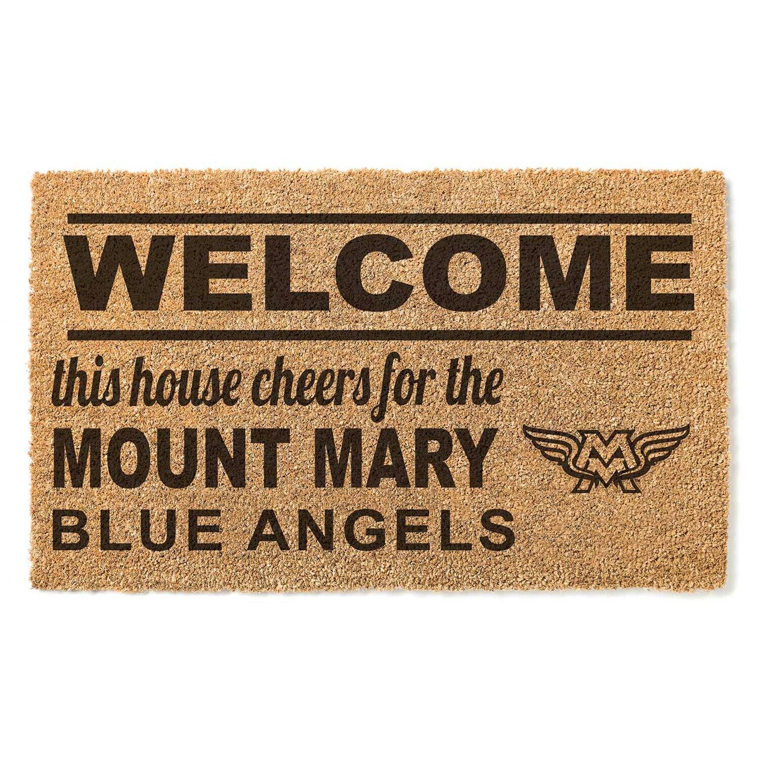 Mount Mary Blue Angels 18" x 30" Welcome Doormat