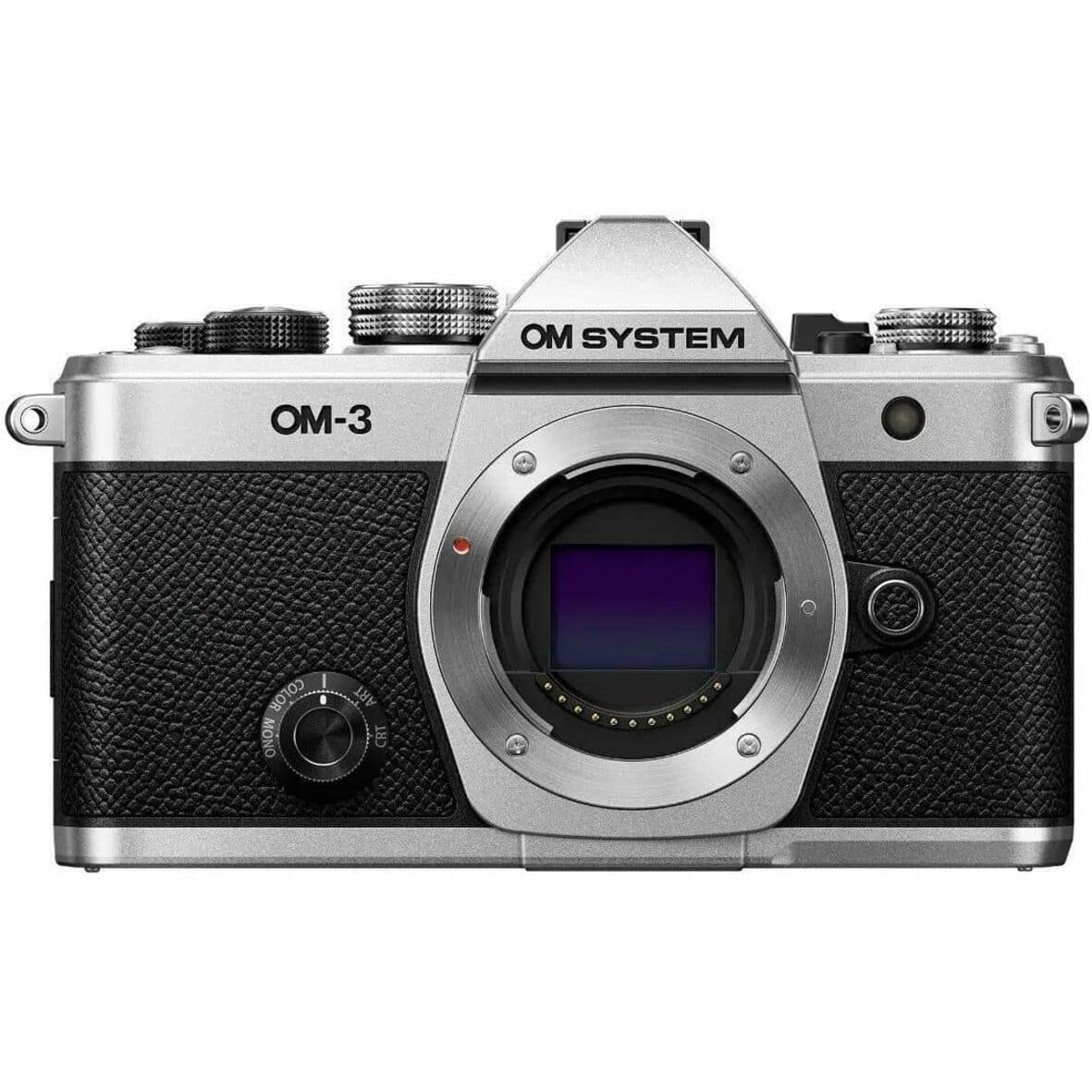 Olympus - OM SYSTEM OM-3 4K Video Mirrorless Camera Body Only - Front_Zoom
