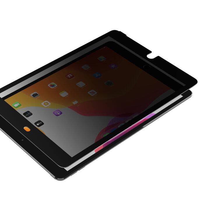 Alt View 1. Belkin - ScreenForce True Privacy Screen Protector for iPad 7th Gen - Clear.
