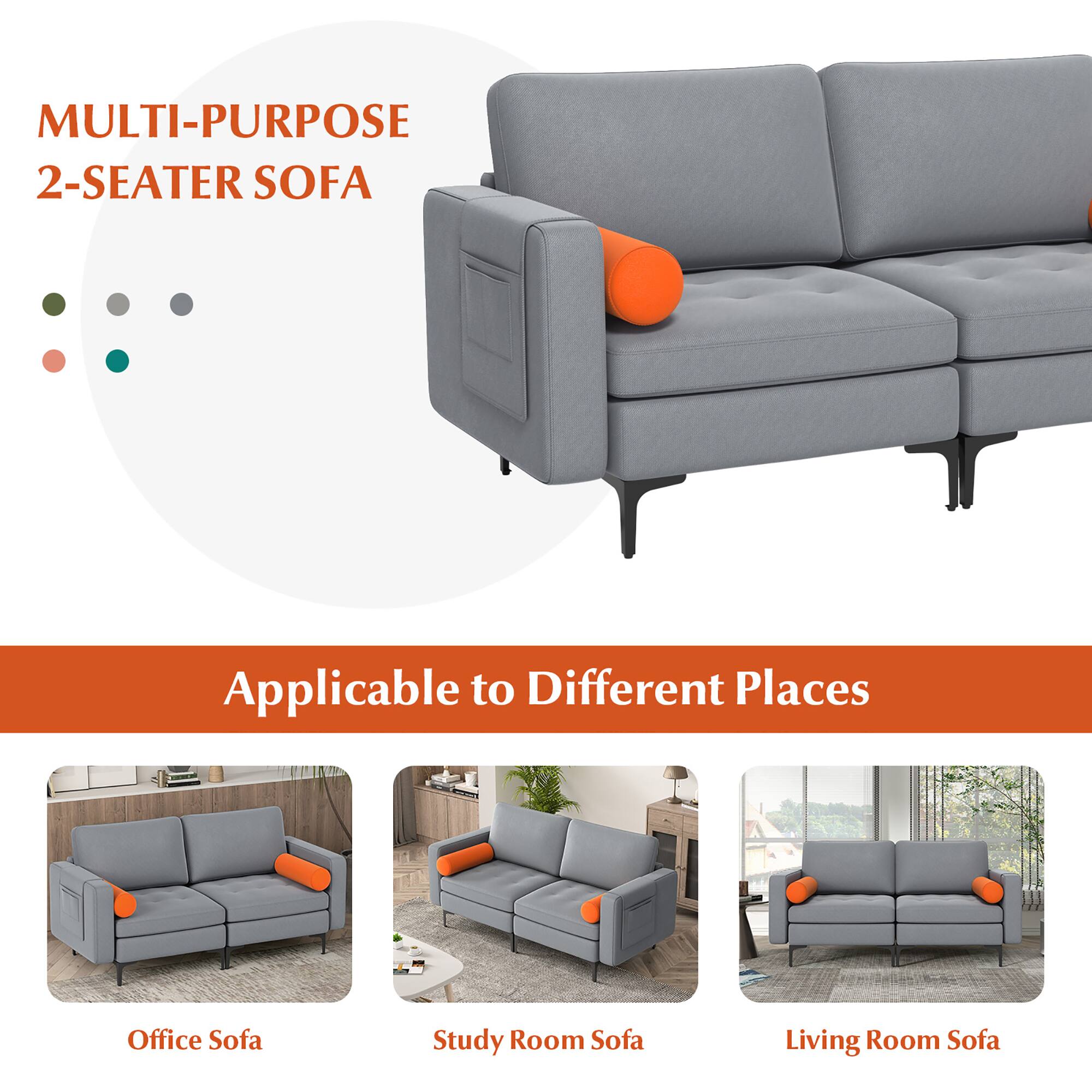MULTI-PURPOSE 2-SEATER SOFA

Applicable to Different Places

Office Sofa  
Study Room Sofa  
Living Room Sofa
