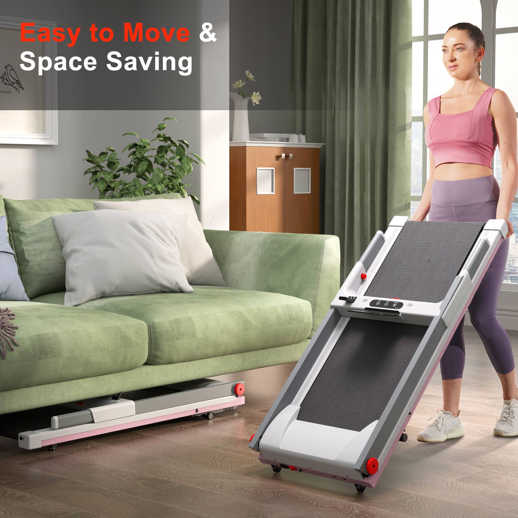 Easy to Move & Space Saving