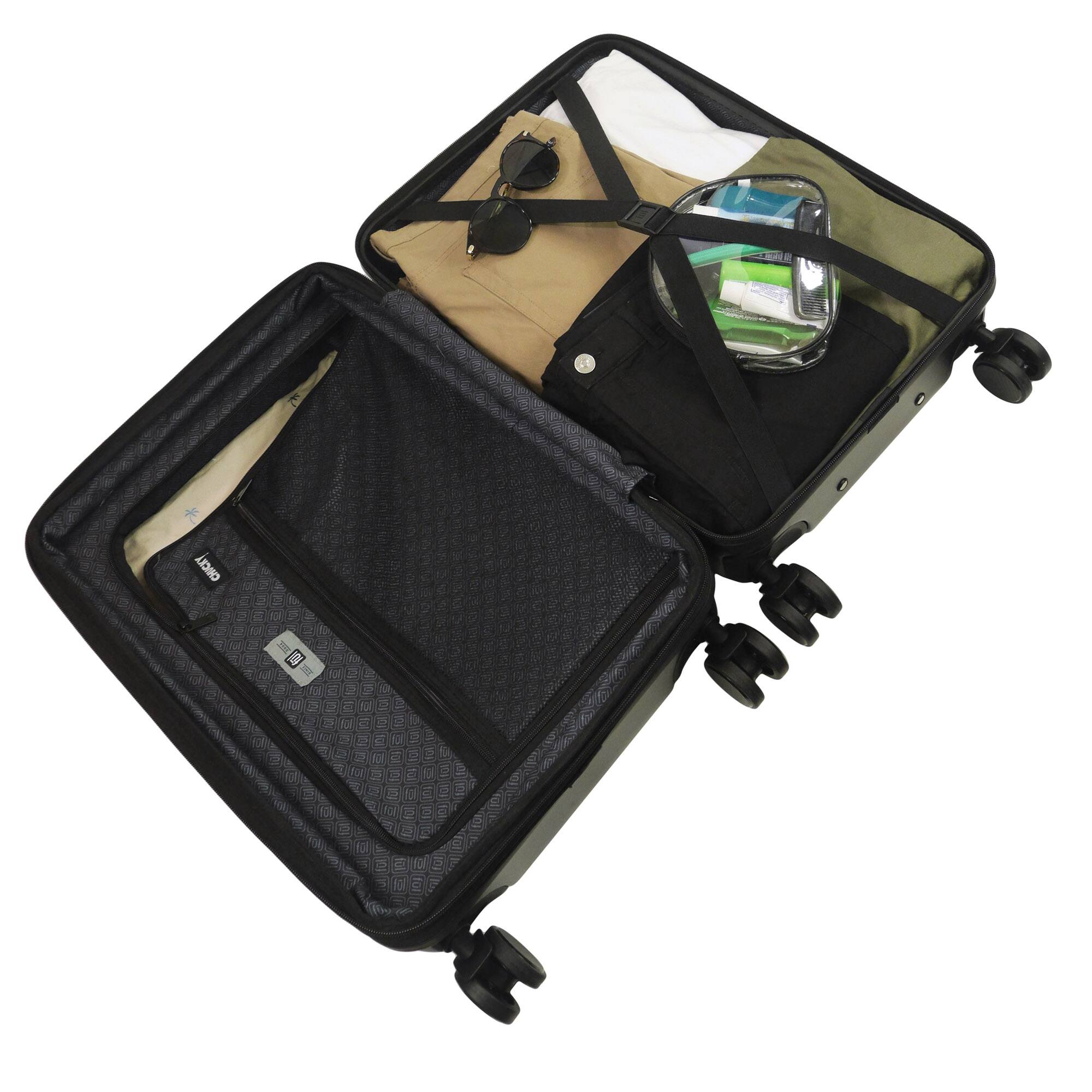 Alt View 2. Ful - UNIVERSAL STUDIOS CHUCKY 22.5" CARRY-ON LUGGAGE - BLACK.