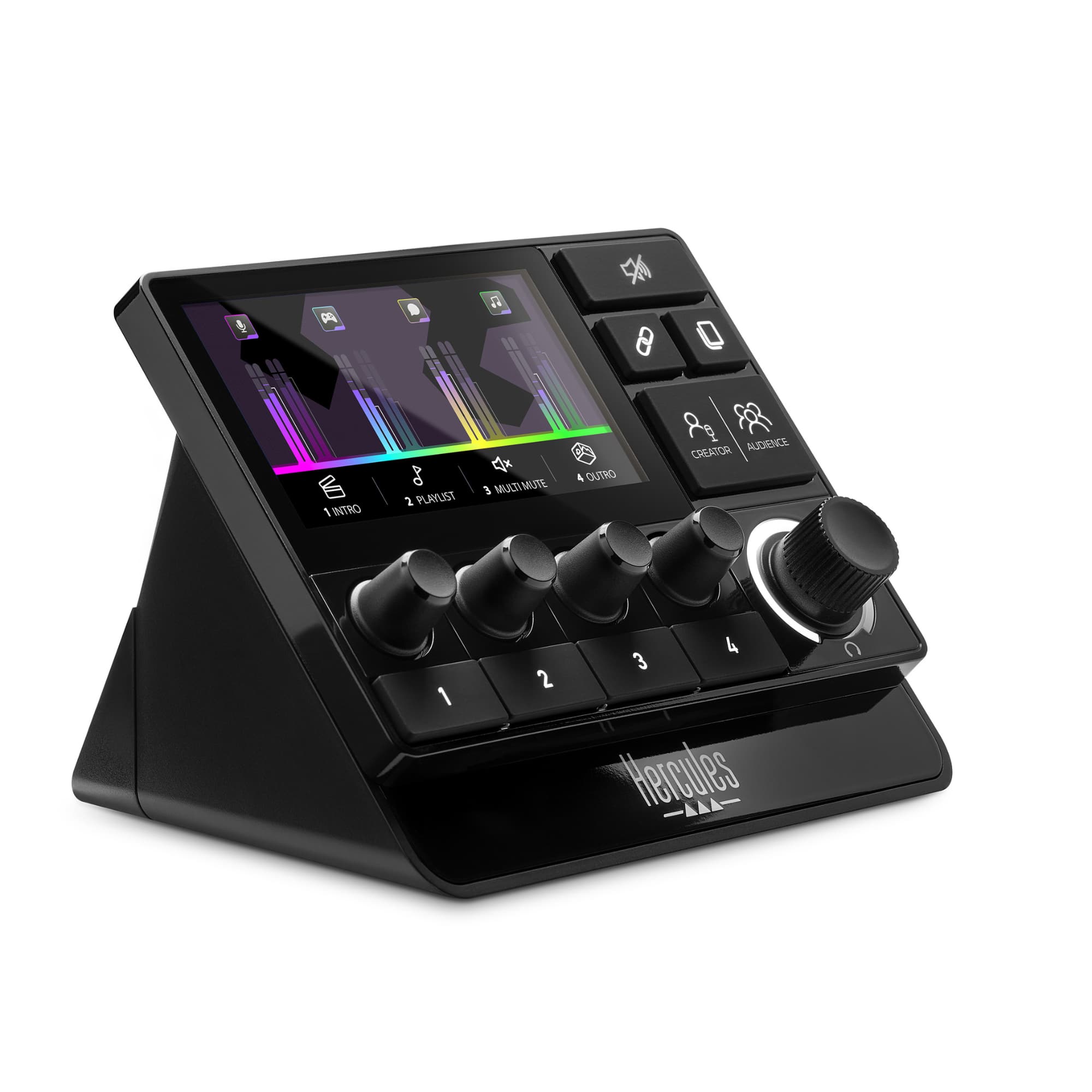 Hercules Stream 200 XLR, Pro Audio Mixer for Advanced Content Creators ...