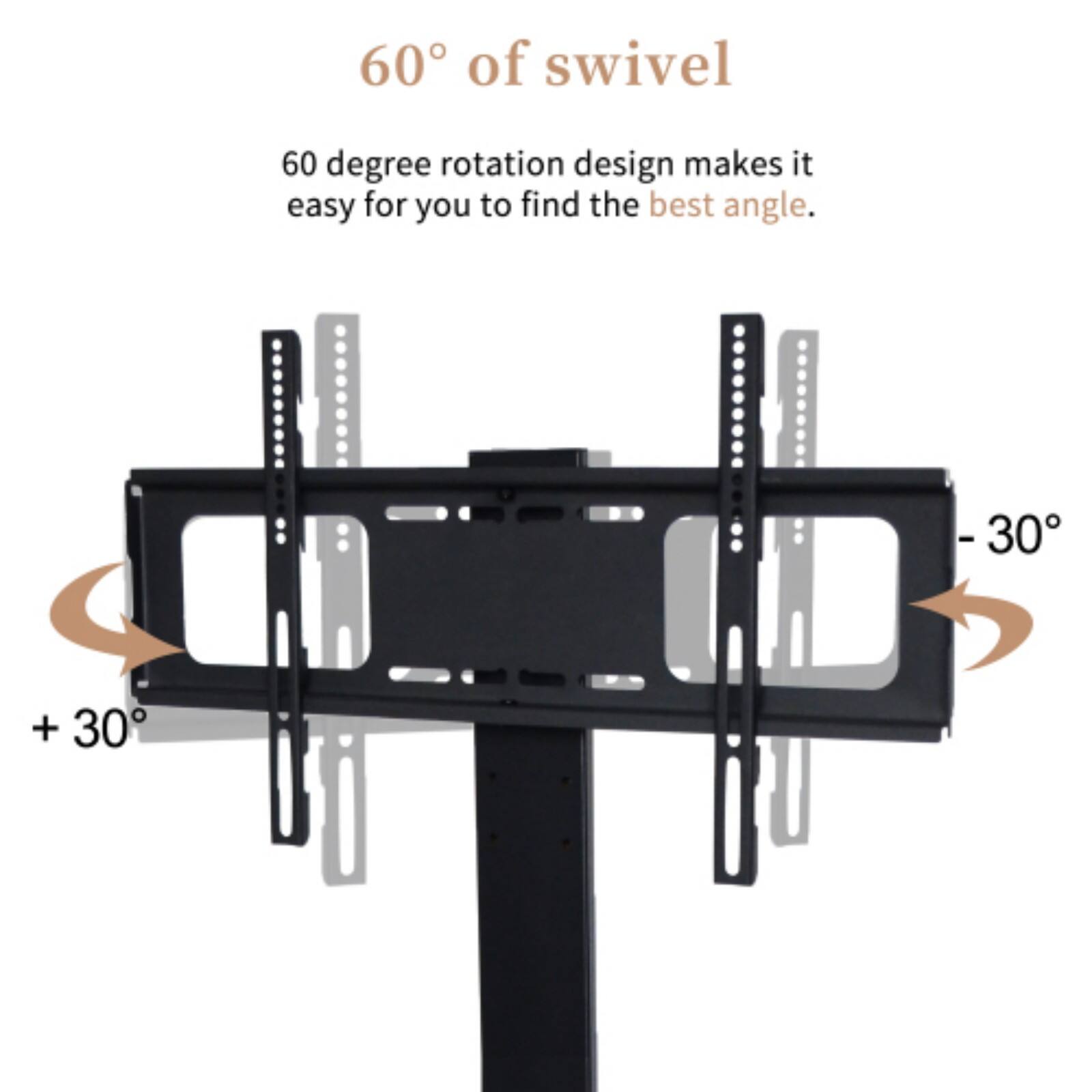 60° of swivel

60 degree rotation design makes it easy for you to find the best angle.

+30°
-30°
