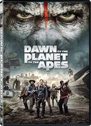Front. Dawn of the Planet of the Apes - DVD.