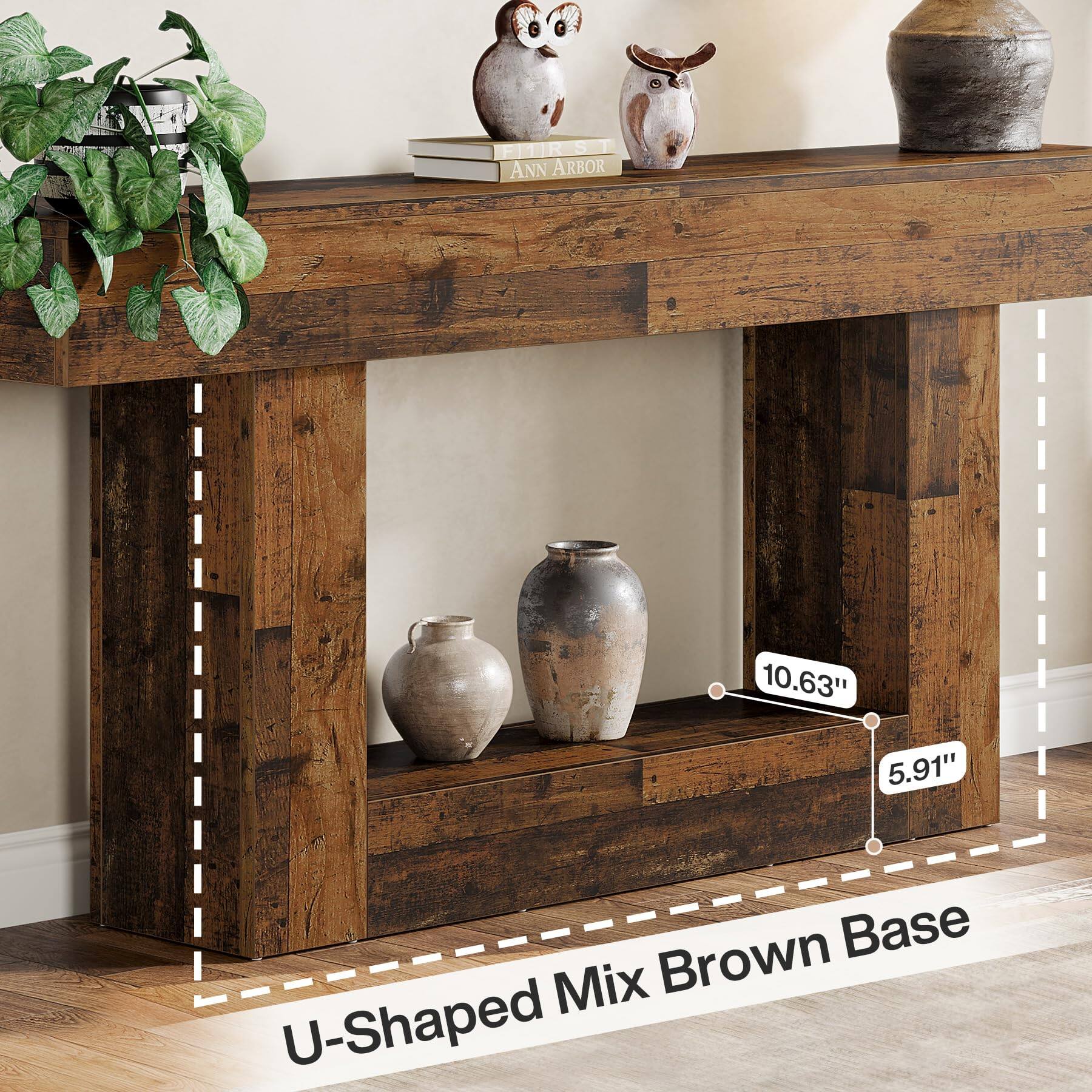 FIRST ANN ARBOR  
10.63" 5.91"  
Brown Base Mix U-Shaped
