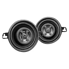 Front. Hifonics - Hifonics Zeus ZS35CX 3.5 Inch 2 Way 125W Car Audio Coaxial Speakers, Pair - Black.