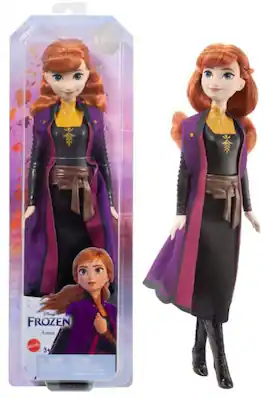 Mattel - Disney Frozen Doll Anna - Collectibles - Multicolor