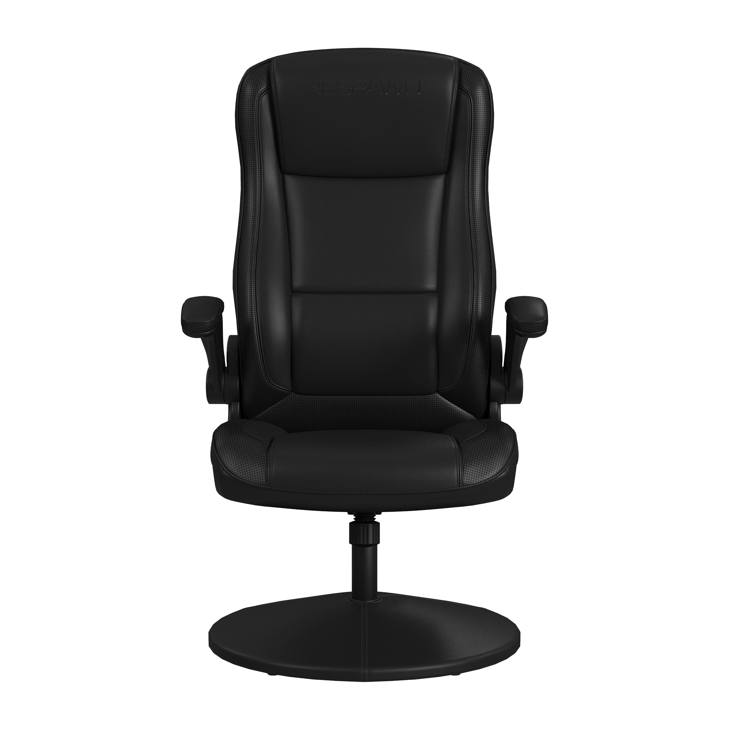 Respawn Products - RESPAWN 800 Floor Gaming Chair with Swivel Base, High Back Recliner Rocker for Kids & Adults, Ergonomic Design - Black