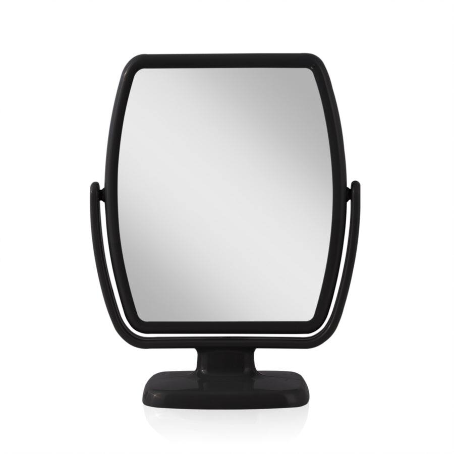 Zadro - Geo, Makeup Mirror with 5X/1X Magnifications - Black