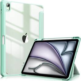 Kitcheniva - Shockproof Hybrid Slim Case For iPad Air 11 Inch M2 2024 With Pencil Holder - Green