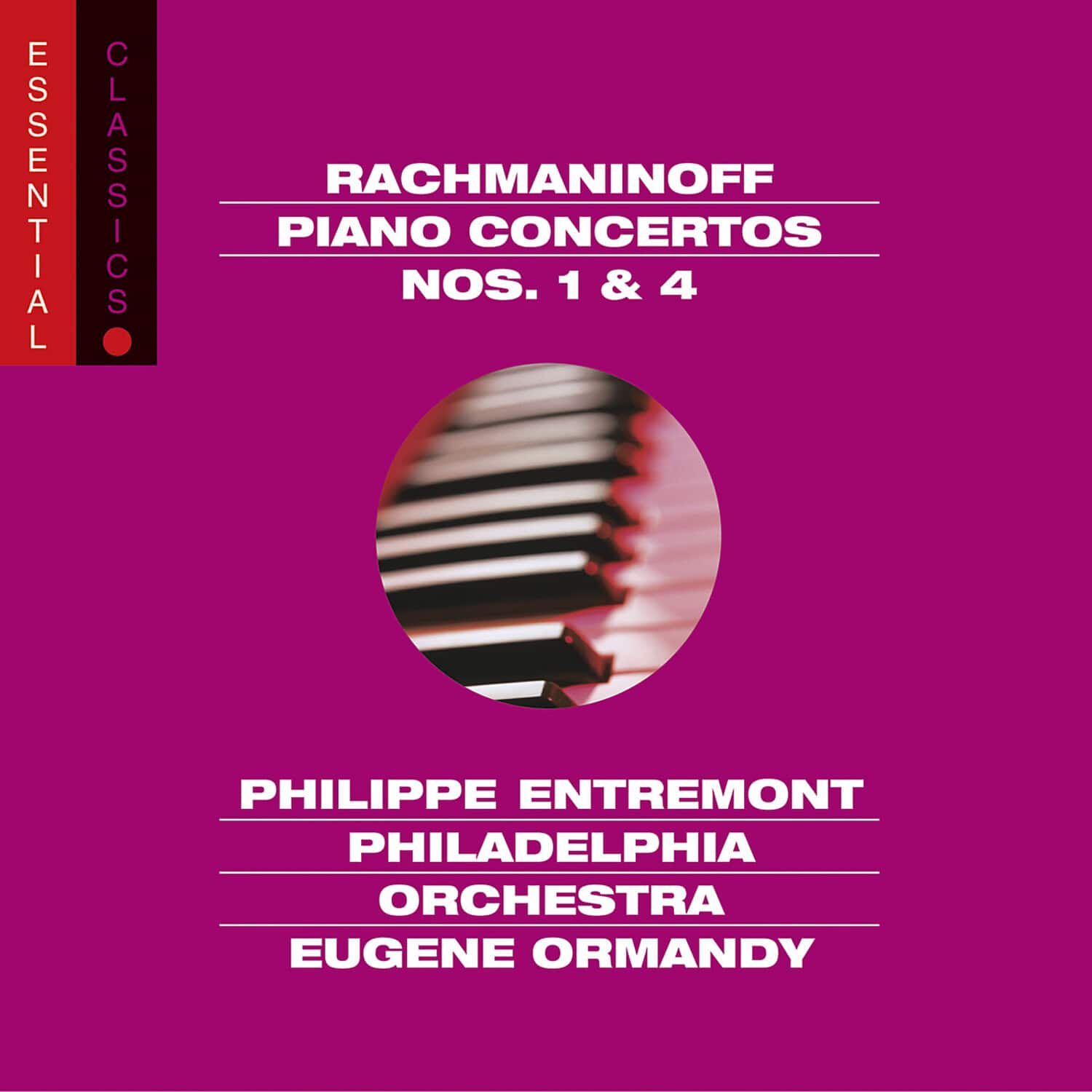 Philippe Entremont - Piano Ctos 1 & 4 / Rhapsody on Theme of Paganini   - COMPACT DISCS [CD]