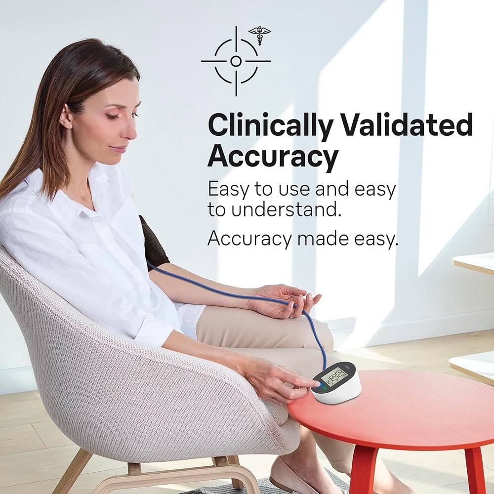Clinically Validated Accuracy  
Easy to use and easy to understand.  
Accuracy made easy.