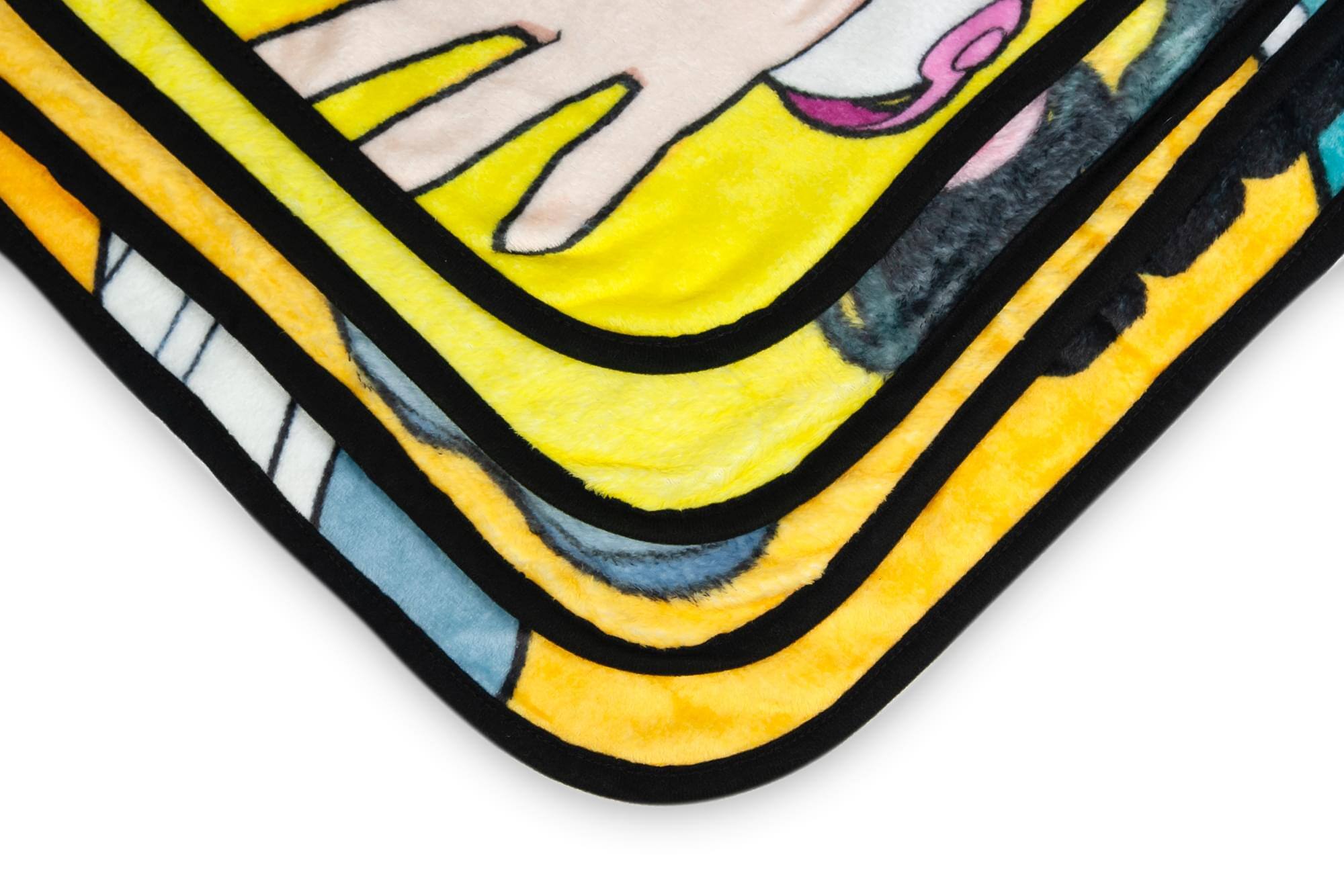 Alt View 2. Just Funky - My Hero Academia Superheroes Lightweight Fleece Throw Blanket | 45 x 60 Inches - Multi-Color.