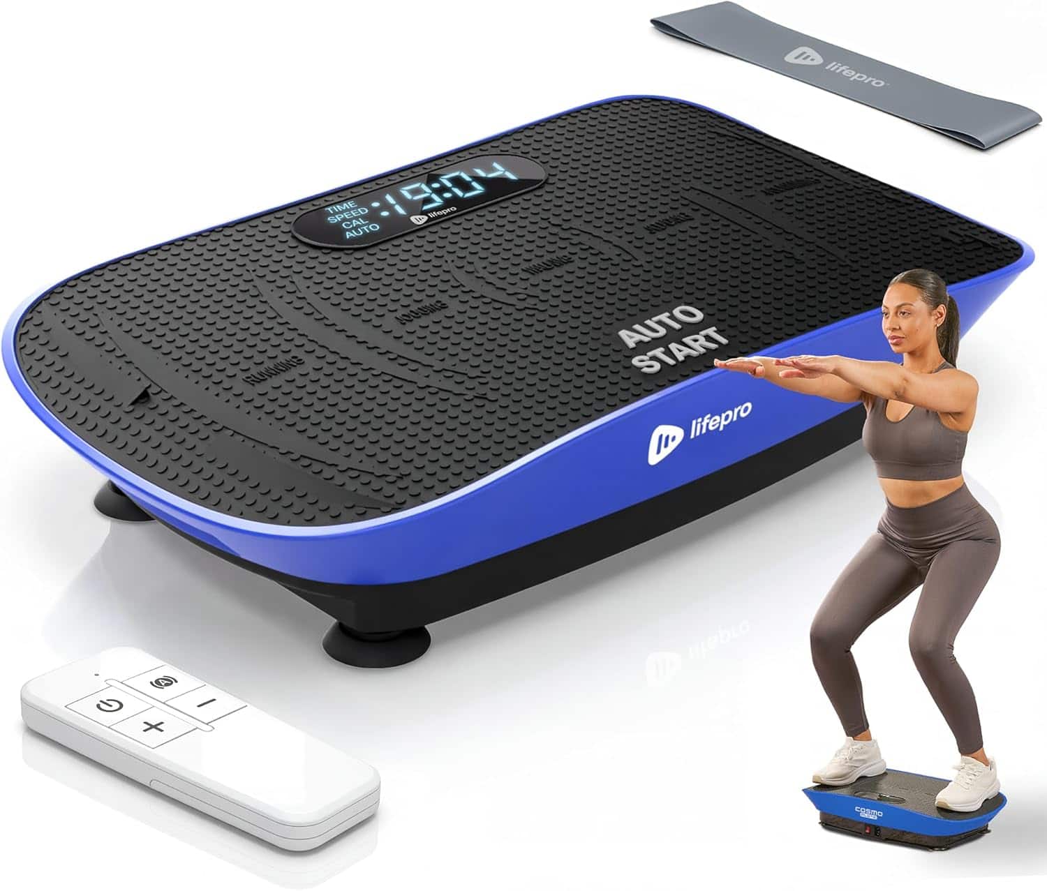 lifepro TIME SPEED CAL : 9:04 1 Sopeo AUTO KUA IOICHE s AUTO START I lifepro A + / mebio age