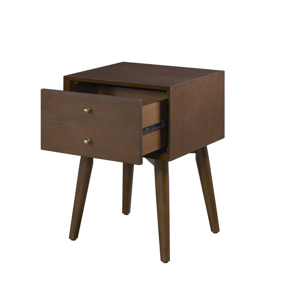 Left. Crosley Furniture - Landon Nightstand - Mahogany.