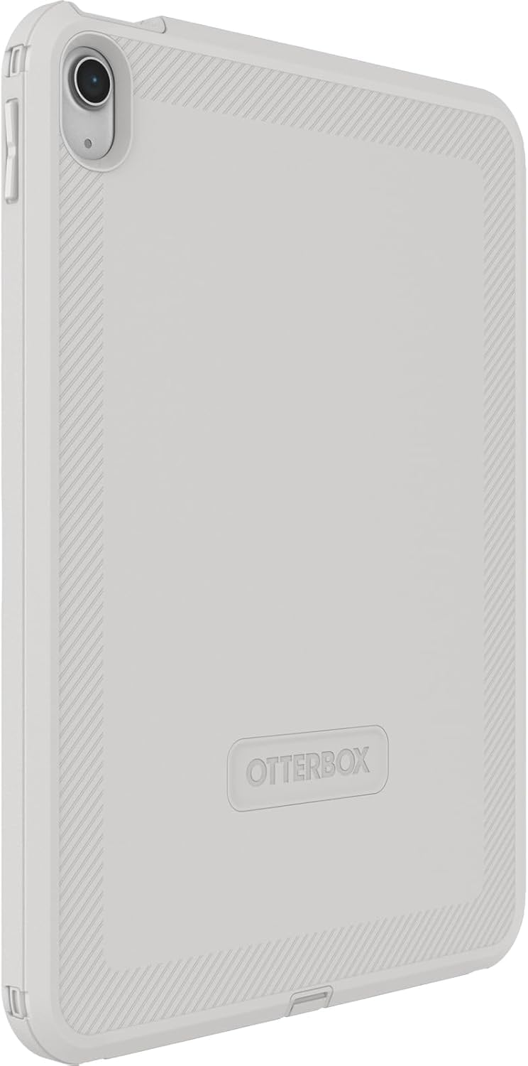 Alt View 1. OtterBox - OtterBox - Defender Series Pro Tablet Case for Apple iPad (A16) and Apple iPad (10th generation) - Arctic Haze (Grey).