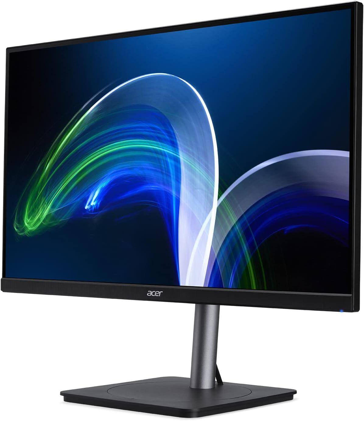 Left. Acer - CB273U 27" IPS Monitor 75Hz 2560x1440 QHD 1ms Response Time 350 Nit Brightness - Black.
